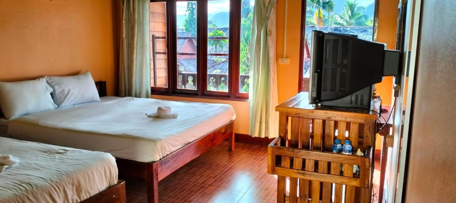 Bungalows Le Jardin Vangvieng ヴァンヴィエン エクステリア 写真