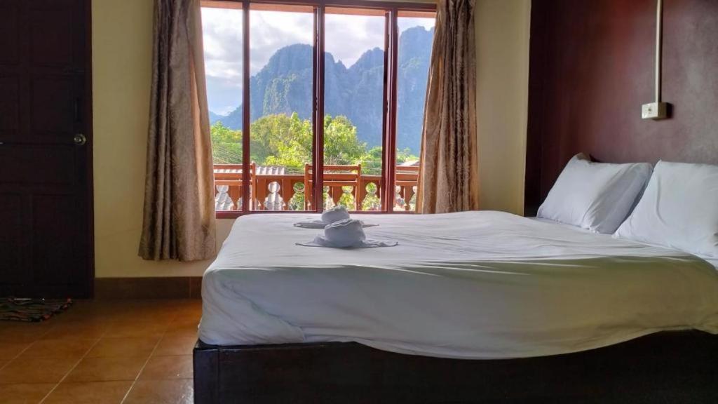 Bungalows Le Jardin Vangvieng ヴァンヴィエン エクステリア 写真